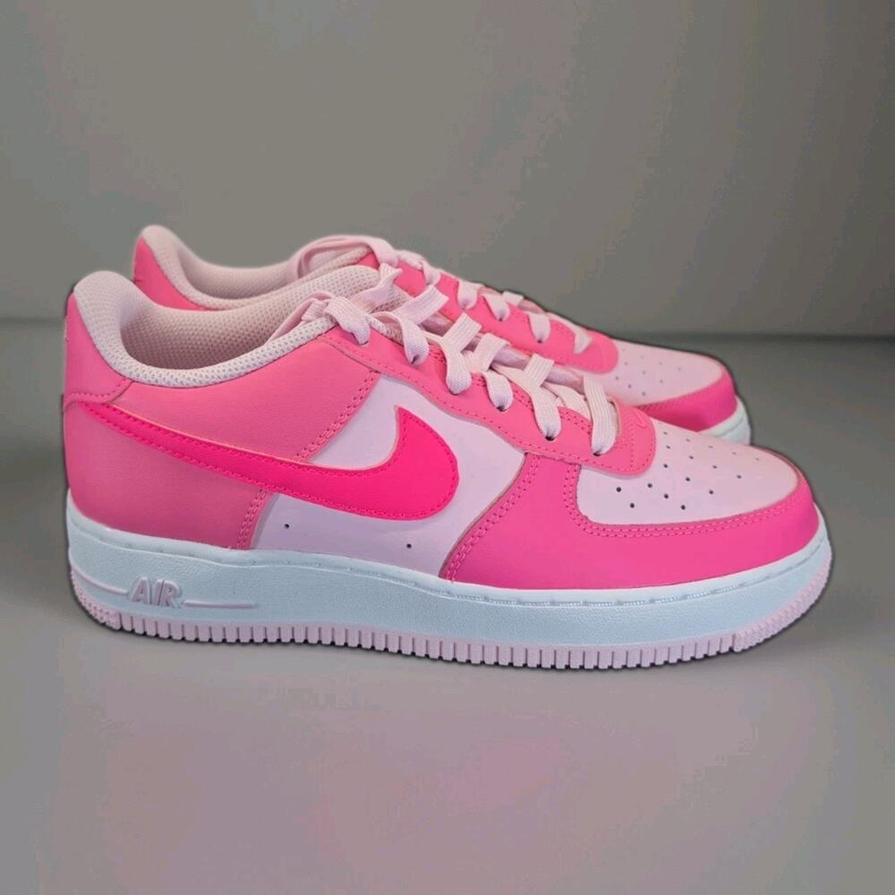 Nike Air Force 1 6.5Y/8W in the "PinksNike Pink Two-Tone Low-Top Sneakers